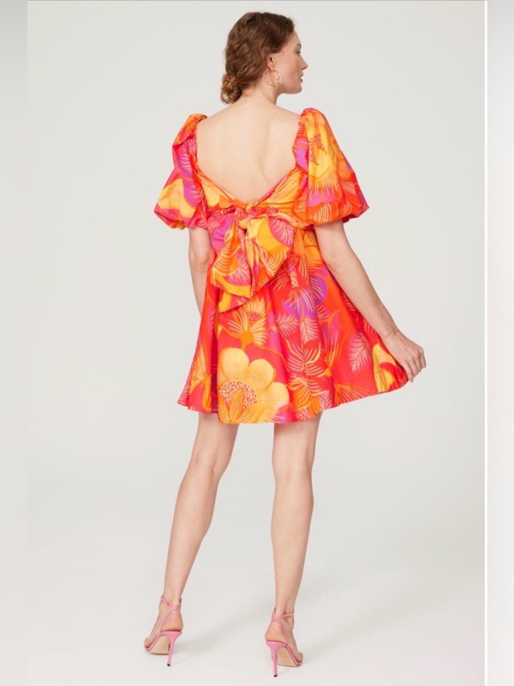 FARM RIO Summer Garden Mini Dress XL - Picture 11 of 16